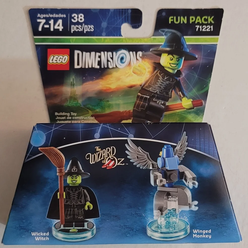 LEGO Dimensions WIZARD OF OZ FUN PACK Wicked Witch with winged Monkey